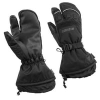 Castle X Platform Mens Snowmobile Gloves Black Large